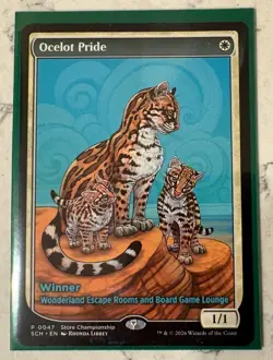 Ocelot Pride Non-Foil Store Championship Promo - Image 1