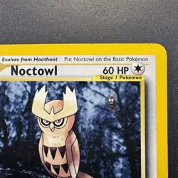 Pokemon TCG - Noctowl Neo Genesis 42/111 Regular - Lightly Played LP - Image 3