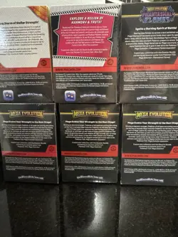 POKEMON TCG BOOSTER BUNDLE X6 LOT WHITE FLARE PHANTASMAL MEGA EVOLUTIONS SURGING - Image 3