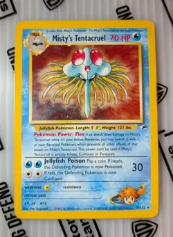 Pokemon Misty's Tentacruel 010/132 Gym Heroes Holo - Image 1