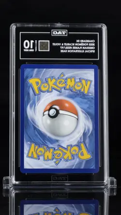 Pokemon TCG Charizard EX Obsidian Flames 223/197 TAG 10 - Image 2
