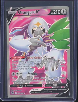 2022 Pokemon Sword & Shield Astral Radiance Oranguru V #179/189 - Image 1