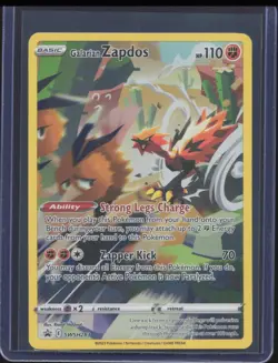 2019 Pokemon Sword & Shield Black Star Promos Galarian Zapdos #SWSH283 - Image 1