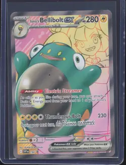 2023 Pokemon SV Black Star Promos - SVP EN Iono's Bellibolt ex #194 - Image 1