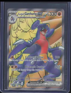 2023 Pokemon SV Black Star Promos - SVP EN Cynthia's Garchomp ex #204 - Image 1