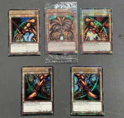 TN23-EN002 Exodia the Forbidden One (QCSR) + MP24 Forbidden One (QCSR) Set - Image 1