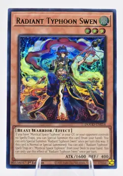 Radiant Typhoon Swen DOOD-EN014 Doom of Dimensions - 1st Edition - Yu-Gi-Oh! - Image 1