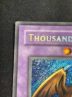 Thousand Dragon 1st Edition Yu-Gi-Oh MRD-143 Secret Rare Card Heavily Played HP - Image 3