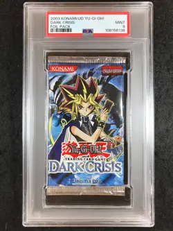 PSA 9 Yu-Gi-Oh 2003 Dark Crisis Booster Pack 136 - Image 1