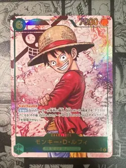 ONE PIECE Card Game Monkey D. Luffy OP13-118 SEC Carrying on His Will Japanese - Image 1
