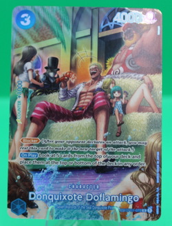 Donquixote Doflamingo (SP Alt Art) OP01-073 R 500 Years in the Future ONE PIECE - Image 1