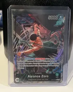 Roronoa Zoro (020) (Alternate Art) OP12-020 Legacy of the Master Foil - Image 1