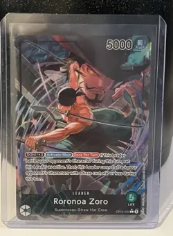 Roronoa Zoro (020) (Alternate Art) OP12-020 Legacy of the Master Foil - Image 3