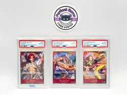PSA 10 One Piece Regionals 2025 Championship Shanks Benn Yasopp Sequential Set - Image 2
