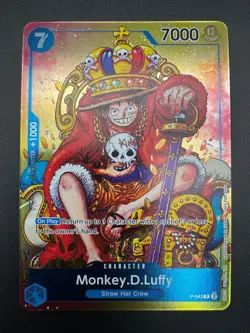 2024 One Piece Monkey D. Luffy Convention Exclusive Foil Promo P-043 - Image 1
