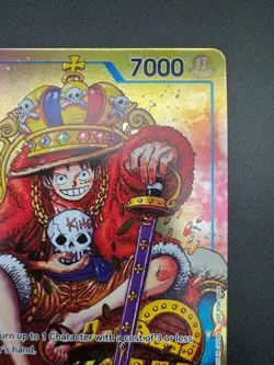 2024 One Piece Monkey D. Luffy Convention Exclusive Foil Promo P-043 - Image 4