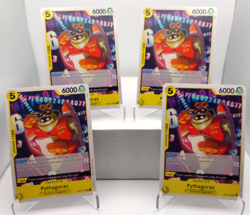 Pythagoras Playset - OP07-105 x4 - 500 Years in the Future - One Piece TCG - Image 1