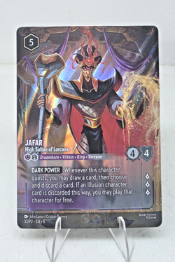 Disney Lorcana - Jafar High Sultan of Lorcana (Store Championship) 33/P2 - NM - Image 1