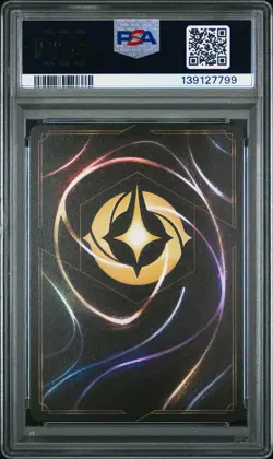 2024 DISNEY LORCANA EN C1-LORCANA CHALLENGE PROMO #1 DRAGON FIRE PSA 9 - Image 2