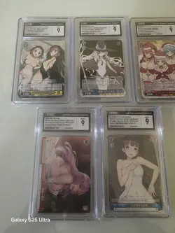 5 WEISS SCHWARZ SNEAKER DENGEKI BUNKO CGC 9 MINT SLABS FUR SUITS STEPSISTER MIO - Image 1