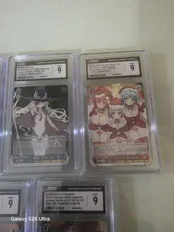 5 WEISS SCHWARZ SNEAKER DENGEKI BUNKO CGC 9 MINT SLABS FUR SUITS STEPSISTER MIO - Image 3