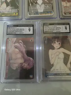 5 WEISS SCHWARZ SNEAKER DENGEKI BUNKO CGC 9 MINT SLABS FUR SUITS STEPSISTER MIO - Image 4