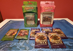Magic the Gathering Theros block SEALED lot of Intro Packs & booster packs - Image 1