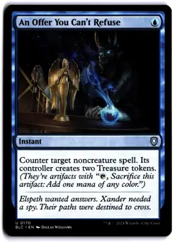 An Offer You Can't Refuse NM BLC Commander: Bloomburrow MTG - Image 1