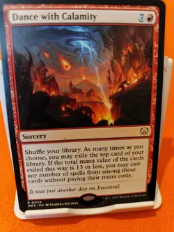 MTG Dance with Calamity March of the Machine Commander - Image 1