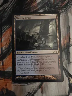 Watery Grave Gatecrash Regular MTG Card 249 Magic: The Gathering Lp - Image 1