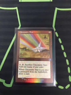 MTG Magic The Gathering Chromatic Star Foil BRR Retro Frame Artifact Commander - Image 1