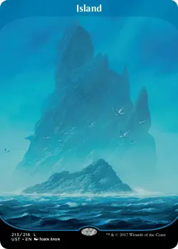 MTG Magic the Gathering Island Unstable M/NM - Image 1