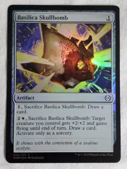 Basilica Skullbomb 224 Phyrexia: All Will Be One Foil MTG: Magic the Gathering - Image 1