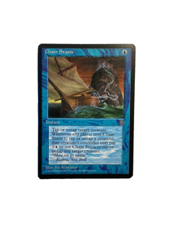 Chain Stasis 1995 Homelands MTG RESERVED LIST - Image 1