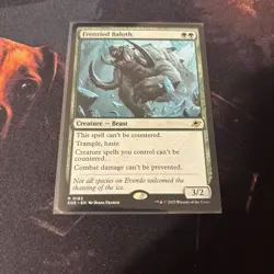Mtg Frenzied Baloth - Edge of Eternities + Bonus Foils - Image 2