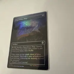 Expedition Map X1 FOIL (Borderless) LCC MTG Commander Lost Caverns of Ixalan - Image 2