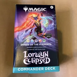 Magic The Gathering Lorwyn Eclipsed Commander Deck Dance of the Elements - Image 1