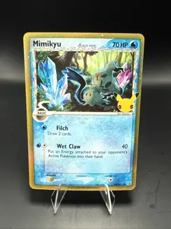 Pokemon Card TCG - Mimikyu Delta Species SWSH136 Promo Celebrations D - Image 2