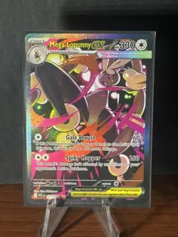 Pokemon TCG Mega Lopunny EX SIR 128/94 - Phantasmal Flames Pack Fresh - Image 1