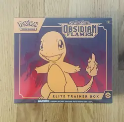 Pokemon Scarlet & Violet Obsidian Flames ETB Elite Trainer Box Sealed New - Image 1