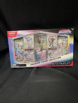 POKEMON SCARLET & VIOLET: PRISMATIC EVOLUTIONS PREMIUM FIGURE COLLECTION BOX - Image 1