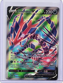 Eternatus V Pokemon TCG Sword & Shield PROMO SWSH044 Holofoil NRMT - Image 1