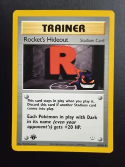 Rocket's Hideout 61/64 Uncommon - Neo Revelation - First Edition - Pokemon WOTC - Image 1