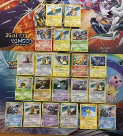 Vintage Pokemon Card Lot Pop Series Holo Etc Ampharos Pikachu Raichu Piplup - Image 1