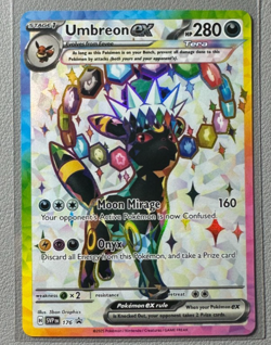 Pokemon Prismatic Evolutions Umbreon ex 176 SVP176 Figure Collection Promo 6 - Image 1