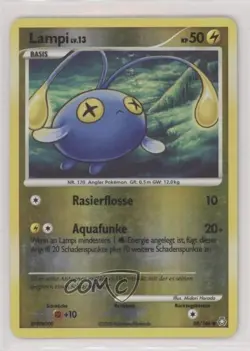 Chinchou German Reverse Foil Pokemon Diamond & Pearl Legends Awakened #88 2008 - Image 1