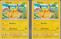 2x Pikachu 30/111 Pokemon Card 2017 Crimson Invasion NM - Image 1