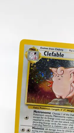Vintage Pokemon - Clefable - 5/130 - Base Set 2 Holo - LP - Image 5