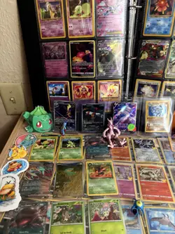 Multiple First Edition Pokemon Cards Vintage to Modern 100+ Lot - Image 2