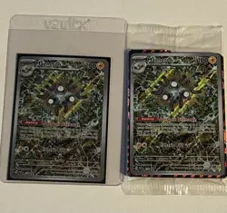 (2) Pokemon TCG Magneton SVP 159 Surging Sparks ETB. 1 Sealed, 1 in protector - Image 1